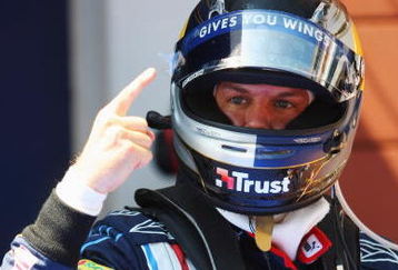 ISTANBUL, TURKEY - JUNE 06:  Sebastian Vettel of Germany and Red Bull Racing celebrates in parc ferme after taking pole position during qualifying for the Turkish Formula One Grand Prix at Istanbul Park on June 6, 2009, in Istanbul, Turkey.  (Photo by Mark Thompson/Getty Images)