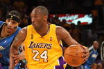 LOS ANGELES, CA - JUNE 04:  Kobe Bryant #24 of the Los Angeles Lakers drives against the Orlando Magic in Game One of the 2009 NBA Finals at Staples Center on June 4, 2009 in Los Angeles, California. NOTE TO USER: User expressly acknowledges and agrees that, by downloading and or using this photograph, User is consenting to the terms and conditions of the Getty Images License Agreement.  (Photo by Jed Jacobsohn/Getty Images)