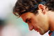 PARIS - JUNE 05:  Roger Federer of Switzerland gathers his thoughts during the Men's Singles Semi Final match against Juan Martin Del Potro of Argentina on day thirteen of the French Open at Roland Garros on June 5, 2009 in Paris, France.  (Photo by Clive Brunskill/Getty Images)