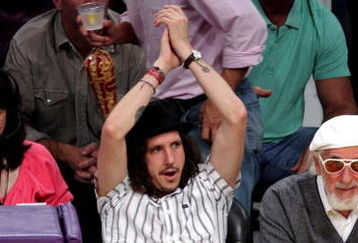 LOS ANGELES, CA - JUNE 4:  Actor Cisco Adler attends Game One of the NBA Finals between the Los Angeles Lakers and the Orlando Magic at Staples Center on June 4, 2009 in Los Angeles, California. (Photo by Noel Vasquez/Getty Images)