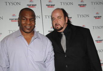 NEW YORK - APRIL 20: Mike Tyson and James Toback attends Sony Pictures Classics' screening of 'Tyson' at the AMC Loews 19th Street on April 20, 2009 in New York City, New York. (Photo by Brad Barket/Getty Images)
