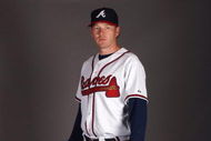 LAKE BUENA VISTA, FL - FEBRUARY 19:  Pitcher Tommy Hanson #73 of the Atlanta Braves poses for a photo during Spring Training Photo Day on February 19, 2009 at Champions Stadium at Walt Disney World of Sports in Lake Buena Vista, Florida.  (Photo by Chris Graythen/Getty Images)