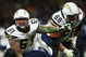 LONDON - OCTOBER 26: Nick Hardwick of San Diego Chargers gives instructions during the Bridgestone International Series NFL match between San Diego Chargers and New Orleans Saints at Wembley Stadium on October 26, 2008 in London, England.  (Photo by Laurence Griffiths/Getty Images)