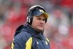 COLUMBUS, OH - NOVEMBER 22: Head coach Rich Rodriguez of the Michigan Wolverines watches the action during the Big Ten Conference game against the Ohio State Buckeyes at Ohio Stadium on November 22, 2008 in Columbus, Ohio.  (Photo by Andy Lyons/Getty Images)