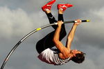 ADELAIDE, AUSTRALIA - APRIL 03:  Blake Lucas of VIC competes in the U20 Mens Pole Vault Final during the Australian Under 20 and 23 Championships held at Santos Stadium on April 3, 2009 in Adelaide, Australia.  (Photo by Mark Dadswell/Getty Images)