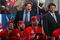 DETROIT - MAY 30:  Head coach Mike Babcock of the Detroit Red Wings yells to his team against the Pittsburgh Penguins during Game 1 of the 2009 Stanley Cup Finals at Joe Louis Arena on May 30, 2009 in Detroit, Michigan.  (Photo by Bruce Bennett/Getty Images)