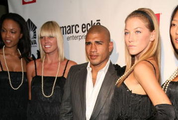 NEW YORK - AUGUST 12: Boxer Miguel Cotto (C) hosts 'All In For Tikva' Casino Night at Cipriani August 12, 2008 in New York City.  (Photo by Astrid Stawiarz/Getty Images)