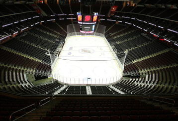 NEWARK, NJ - DECEMBER 19:  A general view of the Prudential Center prior to the game between the Ottawa Senators and the New Jersey Devils on December 19, 2008 in Newark, New Jersey.  (Photo by Bruce Bennett/Getty Images)