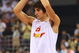 BEIJING - AUGUST 24:  Ricky Rubio #6 of Spain reacts after the United States won 118-107 in the gold medal game during Day 16 of the Beijing 2008 Olympic Games at the Beijing Olympic Basketball Gymnasium on August 24, 2008 in Beijing, China.  (Photo by Phil Walter/Getty Images)