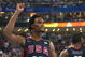 BEIJING - AUGUST 24:  Chris Bosh #12 of the United States celebrates after winning the gold medal game 118-107 over Spain during Day 16 of the Beijing 2008 Olympic Games at the Beijing Olympic Basketball Gymnasium on August 24, 2008 in Beijing, China.  (Photo by Phil Walter/Getty Images)