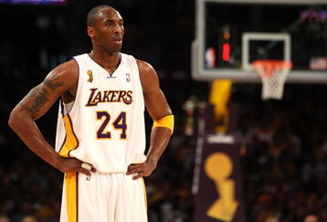 LOS ANGELES, CA - JUNE 07:  Kobe Bryant #24 of the Los Angeles Lakers looks on against the Orlando Magic in Game Two of the 2009 NBA Finals at Staples Center on June 7, 2009 in Los Angeles, California. NOTE TO USER: User expressly acknowledges and agrees that, by downloading and or using this photograph, User is consenting to the terms and conditions of the Getty Images License Agreement.  (Photo by Jed Jacobsohn/Getty Images)