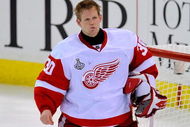 PITTSBURGH - JUNE 09: Goaltender Chris Osgood #30 of the Detroit Red Wings reacts after being scored on in the second period by Jordan Staal #11 (not pictured) of the Pittsburgh Penguins during Game Six of the NHL Stanley Cup Finals at the Mellon Arena on June 9, 2009 in Pittsburgh, Pennsylvania. (Photo by Jamie Sabau/Getty Images)