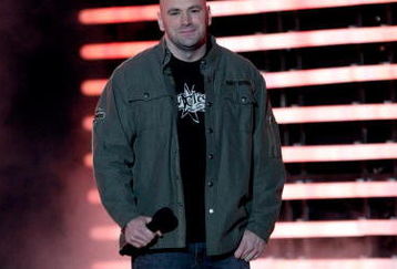 CULVER CITY, CA - DECEMBER 14:  UFC president Dana White speaks onstage at Spike TV's 2008 'Video Game Awards' held at Sony Pictures' Studios on December 14, 2008 in Culver City, California.  (Photo by Kevin Winter/Getty Images for Spike TV)