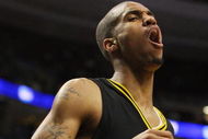 PHILADELPHIA - MARCH 19:  Eric Maynor #3 of the VCU Rams reacts during the game against the UCLA Bruins during the first round of the NCAA Division I Men's Basketball Tournament at the Wachovia Center on March 19, 2009 in Philadelphia, Pennsylvania. The Bruins defeated the Rams 65-64.  (Photo by Jim McIsaac/Getty Images)