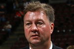 OTTAWA, ON - JUNE 21: Mike Gillis of the Vancouver Canucks photographed during the 2008 NHL Entry Draft at Scotiabank Place on June 21, 2008 in Ottawa, Ontario, Canada. (Photo by Bruce Bennett/Getty Images)