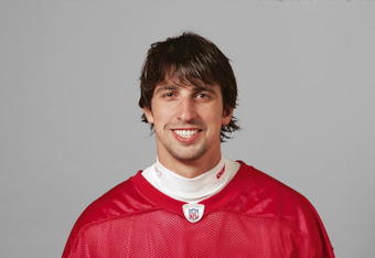 KANSAS CITY, MO - 2008:  Brodie Croyle of the Kansas City Chiefs poses for his 2008 NFL headshot at photo day in Kansas City, Missouri.  (Photo by Getty Images)