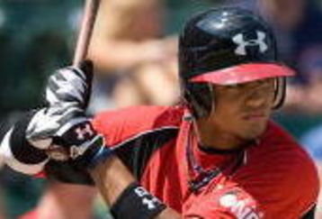 CHICAGO, IL - AUGUST 17: Donovan Tate #23 of the Team One team bats against of the Baseball Factory team during the Under Armour All-America Baseball Game at Wrigley Field on August 17, 2008 in Chicago, Illinois.  (Photo by Dilip Vishwanat/Getty Images)