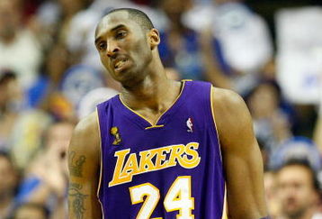ORLANDO, FL - JUNE 09:  Kobe Bryant #24 of the Los Angeles Lakers reacts during the final seconds of the Lakers' loss to the Orlando Magic 108-104 in Game Three of the 2009 NBA Finals on June 9, 2009 at Amway Arena in Orlando, Florida.  NOTE TO USER:  User expressly acknowledges and agrees that, by downloading and or using this photograph, User is consenting to the terms and conditions of the Getty Images License Agreement.  (Photo by Ronald Martinez/Getty Images)