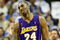 ORLANDO, FL - JUNE 09:  Kobe Bryant #24 of the Los Angeles Lakers reacts during the final seconds of the Lakers' loss to the Orlando Magic 108-104 in Game Three of the 2009 NBA Finals on June 9, 2009 at Amway Arena in Orlando, Florida.  NOTE TO USER:  User expressly acknowledges and agrees that, by downloading and or using this photograph, User is consenting to the terms and conditions of the Getty Images License Agreement.  (Photo by Ronald Martinez/Getty Images)