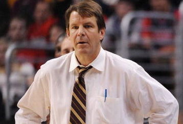 LOS ANGELES, CA - MARCH 12:  Head coach of the USC Trojans Tim Floyd watched game action against the California Golden Bears in the Pacific Life Pac-10 Men's Basketball Tournament at the Staples Center on March 12, 2009 in Los Angeles, California.  (Photo by Harry How/Getty Images)