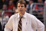 LOS ANGELES, CA - MARCH 12:  Head coach of the USC Trojans Tim Floyd watched game action against the California Golden Bears in the Pacific Life Pac-10 Men's Basketball Tournament at the Staples Center on March 12, 2009 in Los Angeles, California.  (Photo by Harry How/Getty Images)