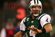 EAST RUTHERFORD, NJ - DECEMBER 28:  Brett Favre #4 of The New York Jets looks to pass against The Miami Dolphins during their game on December 28, 2008 at Giants Stadium in East Rutherford, New Jersey.  (Photo by Al Bello/Getty Images)