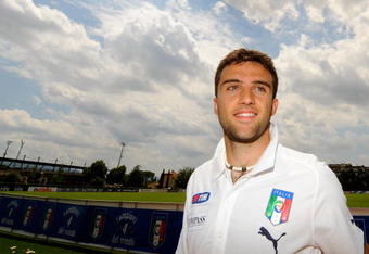 FLORENCE, ITALY - JUNE 04:  Giuseppe Rossi of Italy during a training session on June 4, 2009 in Florence, Italy.  (Photo by Claudio Villa/Getty Images)