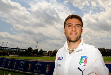 FLORENCE, ITALY - JUNE 04:  Giuseppe Rossi of Italy during a training session on June 4, 2009 in Florence, Italy.  (Photo by Claudio Villa/Getty Images)