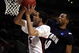 PORTLAND, OR - MARCH 19: Austin Daye #5 of the Gonzaga Bulldogs goes up for a shot against Chris McKnight #30 of the Akron Zips in the second half during the first round of the NCAA Division I Men's Basketball Tournament at the Rose Garden on March 19, 2009 in Portland, Oregon. The Bulldogs defeated the Zips 77-64. (Photo by Jonathan Ferrey/Getty Images)