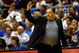 ORLANDO, FL - JUNE 09: Head coach Stan Van Gundy of the Orlando Magic reacts from the sideline in the first half of Game Three of the 2009 NBA Finals against the Los Angeles Lakers on June 9, 2009 at Amway Arena in Orlando, Florida. NOTE TO USER: User expressly acknowledges and agrees that, by downloading and or using this photograph, User is consenting to the terms and conditions of the Getty Images License Agreement. (Photo by Chris Graythen/Getty Images)
