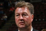 OTTAWA, ON - JUNE 21: Mike Gillis of the Vancouver Canucks photographed during the 2008 NHL Entry Draft at Scotiabank Place on June 21, 2008 in Ottawa, Ontario, Canada. (Photo by Bruce Bennett/Getty Images)