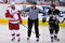 PITTSBURGH - JUNE 09:  Tomas Holmstrom #96 of the Detroit Red Wings against Matt Cooke #24 of the Pittsburgh Penguins during Game Six of the NHL Stanley Cup Finals at the Mellon Arena on June 9, 2009 in Pittsburgh, Pennsylvania.  (Photo by Jamie Sabau/Getty Images)