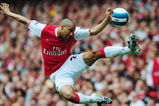 LONDON - MAY 04:  Gael Clichy of Arsenal in action during the Barclays Premier League match between Arsenal and Everton at the Emirates Stadium on May 4, 2008 in London, England.  (Photo by Shaun Botterill/Getty Images)