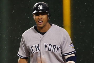 BOSTON - JUNE 11: Alex Rodriguez #13 of  New York Yankees celebrates after hitting a double to knock in two runs in the seventh inning against the Boston Red Sox at Fenway Park on June 11, 2009 in Boston, Massachusetts.  (Photo by Jim Rogash/Getty Images)