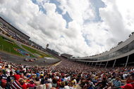 CONCORD, NC - MAY 25: A general view of cars racing during the NASCAR Sprint Cup Series Coca-Cola 600 on May 25, 2009 at Lowe's Motor Speedway in Concord, North Carolina. (Photo by Streeter Lecka/Getty Images)