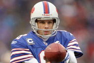 ORCHARD PARK - NOVEMBER 30: Brian Moorman #8 of the Buffalo Bills punts the ball during the game against the San Francisco 49ers on November 30, 2008 at Ralph Wilson Stadium in Orchard Park, New York. (Photo by: Rick Stewart/Getty Images)