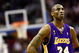 ORLANDO, FL - JUNE 11: Kobe Bryant #24 of the Los Angeles Lakers looks across the court in the first half against the Orlando Magic in Game Four of the 2009 NBA Finals on June 11, 2009 at Amway Arena in Orlando, Florida. NOTE TO USER: User expressly acknowledges and agrees that, by downloading and or using this photograph, User is consenting to the terms and conditions of the Getty Images License Agreement. (Photo by Chris Graythen/Getty Images)