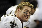ATLANTA - NOVEMBER 9: Tight end Jeremy Shockey #89 of the New Orleans Saints watches play against the Atlanta Falcons at the Georgia Dome on November 9, 2008 in Atlanta, Georgia.  (Photo by Al Messerschmidt/Getty Images) 