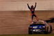NASHVILLE, TN - JUNE 06:  Kyle Busch, driver of the #18 NOS Energy Drink Toyota celebrates after winning the NASCAR Nationwide Series Federated Auto Parts 300 at the Nashville Superspeedway on June 6, 2009 in Lebanon,Tennessee.  (Photo by Chris Graythen/Getty Images for NASCAR)