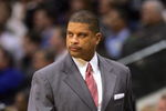 DALLAS - NOVEMBER 26:  Head coach Eddie Jordan of the Washington Wizards walks the sideline during the game against the Dallas Mavericks at American Airlines Center November 26, 2007 in Dallas, Texas.  The Wizards won 110-98.  NOTE TO USER: User expressly acknowledges and agrees that, by downloading and/or using this Photograph, user is consenting to the terms and conditions of the Getty Images License Agreement. (Photo by Ronald Martinez/Getty Images)