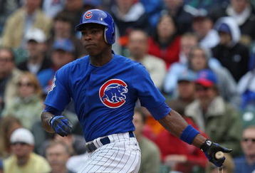 CHICAGO - MAY 27: Alfonso Soriano #12 of the Chicago Cubs hits the ball during a game against the Pittsburgh Pirates on May 27, 2009 at Wrigley Field in Chicago, Illinois. The Cubs defeated the Pirates 5-2.  (Photo by Jonathan Daniel/Getty Images)