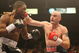 LAS VEGAS - FEBRUARY 16: Kelly Pavlik connects with a right against Jermain Taylor during their middlleweight fight at the MGM Grand Garden Arena on February 16, 2008 in Las Vegas, Nevada. (Photo by Jed Jacobsohn/Getty Images)