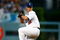 LOS ANGELES, CA - JUNE 09:  Chad Billingsley #58 of the Los Angeles Dodgers throws a pitch against the San Diego Padres at Dodger Stadium on June 9, 2009 in Los Angeles, California.  (Photo by Jeff Gross/Getty Images)