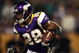 MINNEAPOLIS - JANUARY 4:   Adrian Peterson #28 of the Minnesota Vikings carries the ball in the first half against the Philadelphia Eagles during the NFC Wild Card playoff game on January 4,2009 at the Hubert H. Humphrey Metrodome in Minneapolis, Minnesota. (Photo by Elsa/Getty Images)