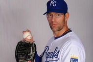 SURPRISE, AZ - FEBRUARY 22:  Kyle Farnsworth of the Kansas City Royals poses during photo day at Surprise Stadium on February 22, 2009 in Surprise, Arizona. (Photo by Harry How/Getty Images)