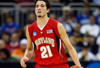 KANSAS CITY, MO - MARCH 21:  Greivis Vasquez #21 of the Maryland Terrapins dribbles the ball upcourt during their second round game against the Memphis Tigers in the NCAA Division I Men's Basketball Tournament at the Sprint Center on March 21, 2009 in Kansas City, Missouri. The Tigers defeated the Terrapins 89-70.  (Photo by Jamie Squire/Getty Images)