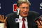 PHILADELPHIA - OCTOBER 27:  Major League Baseball commissioner Bud Selig explains the rules involved with suspending game five of the 2008 MLB World Series between the Philadelphia Phillies and the Tampa Bay Rays till 8:00 pm (EST) on October 28 at the earliest of the Philadelphia Phillies at a press conference on October 27, 2008 at Citizens Bank Park in Philadelphia, Pennsylvania.  (Photo by Elsa/Getty Images)