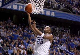 LEXINGTON, KY - FEBRUARY 28:  Jodie Meeks #23 of the Kentucky Wildcats shoots the ball during the SEC game against the LSU Tigers at Rupp Arena on February 28, 2009 in Lexington, Kentucky.  LSU won 73-70.  (Photo by Andy Lyons/Getty Images)