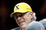 ORLANDO, FL - JUNE 14:  Head coach Phil Jackson of the Los Angeles Lakers holds up the Larry O'Brien trophy after the Lakers defeated the Orlando Magic 99-86 in Game Five of the 2009 NBA Finals on June 14, 2009 at Amway Arena in Orlando, Florida.  NOTE TO USER:  User expressly acknowledges and agrees that, by downloading and or using this photograph, User is consenting to the terms and conditions of the Getty Images License Agreement.  (Photo by Ronald Martinez/Getty Images)