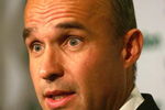 PITTSBURGH - OCTOBER 05:  Jim Balsillie Chairman and Co-CEO of Research In Motion and new owner of the Pittsburgh Penguins speaks in a press conference announcing the  purchase of the team after the first period at Mellon Arena on October 5, 2006 in Pittsburgh, Pennsylvania.  (Photo by Harry How/Getty Images)